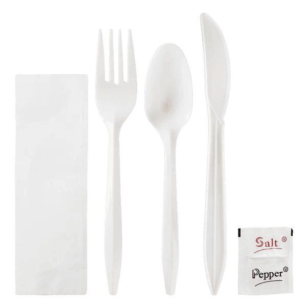 White Cutlery