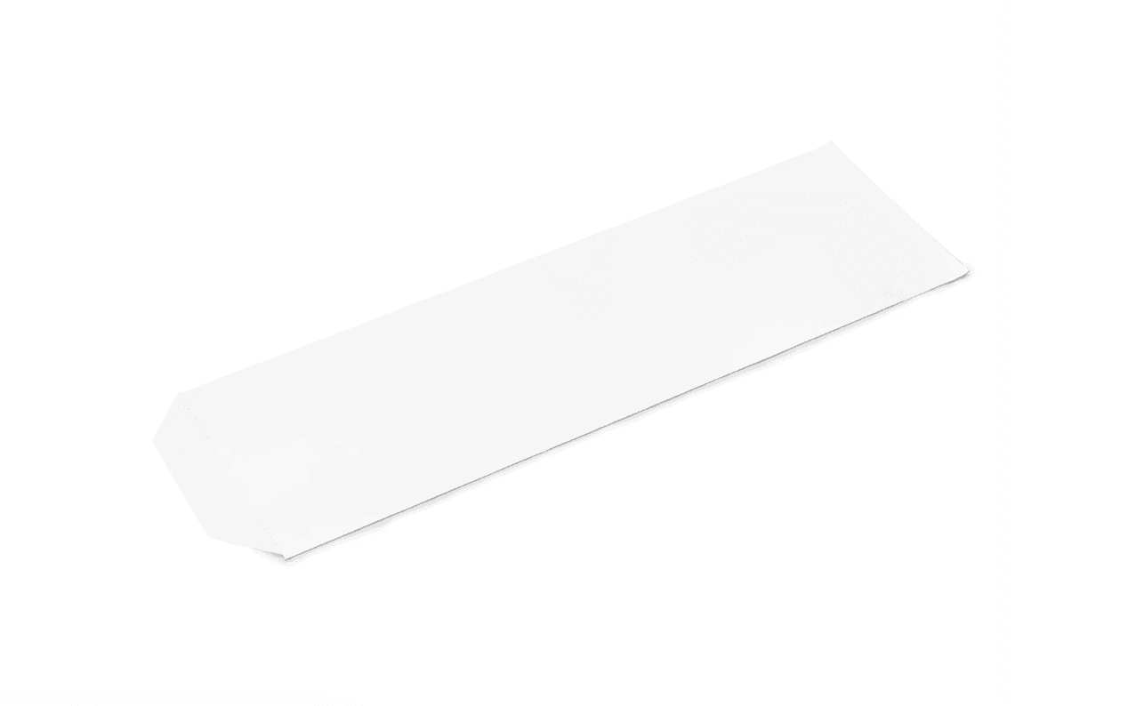 White Paper Silverware Bag