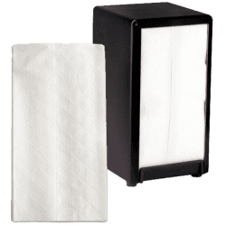 White Tall Fold Napkin