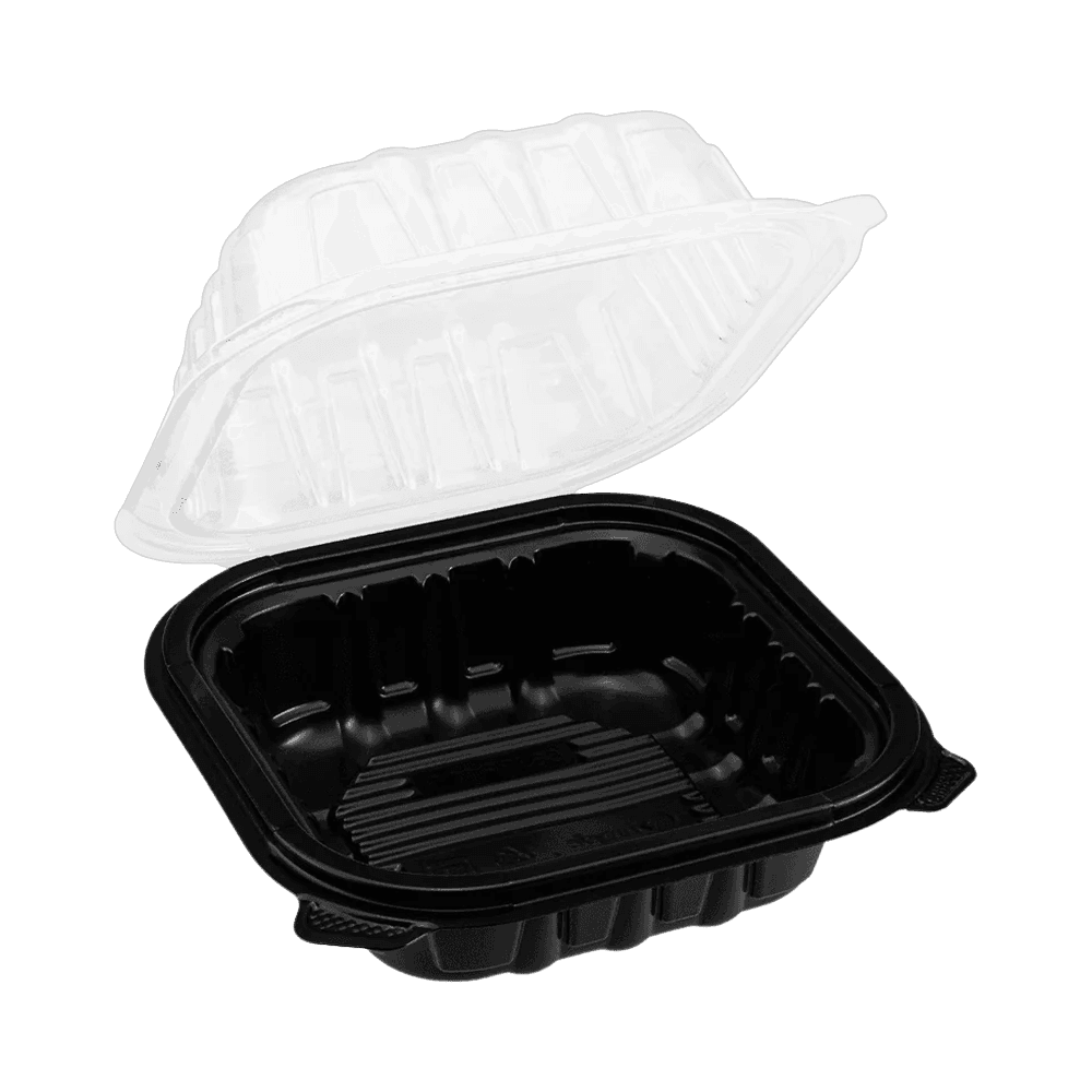 6"x6" Premium PP Hinged Container