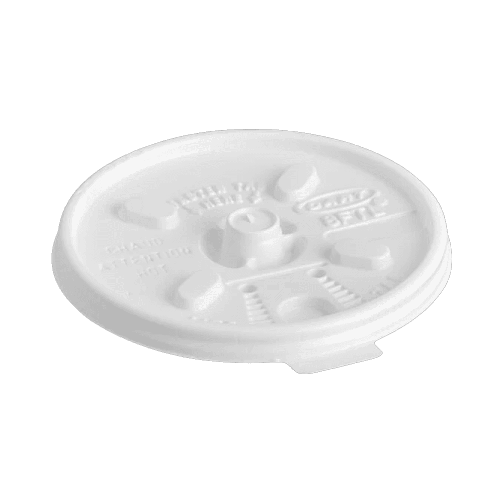 8FTL White Lift n' Lock Lid for 8oz Cup
