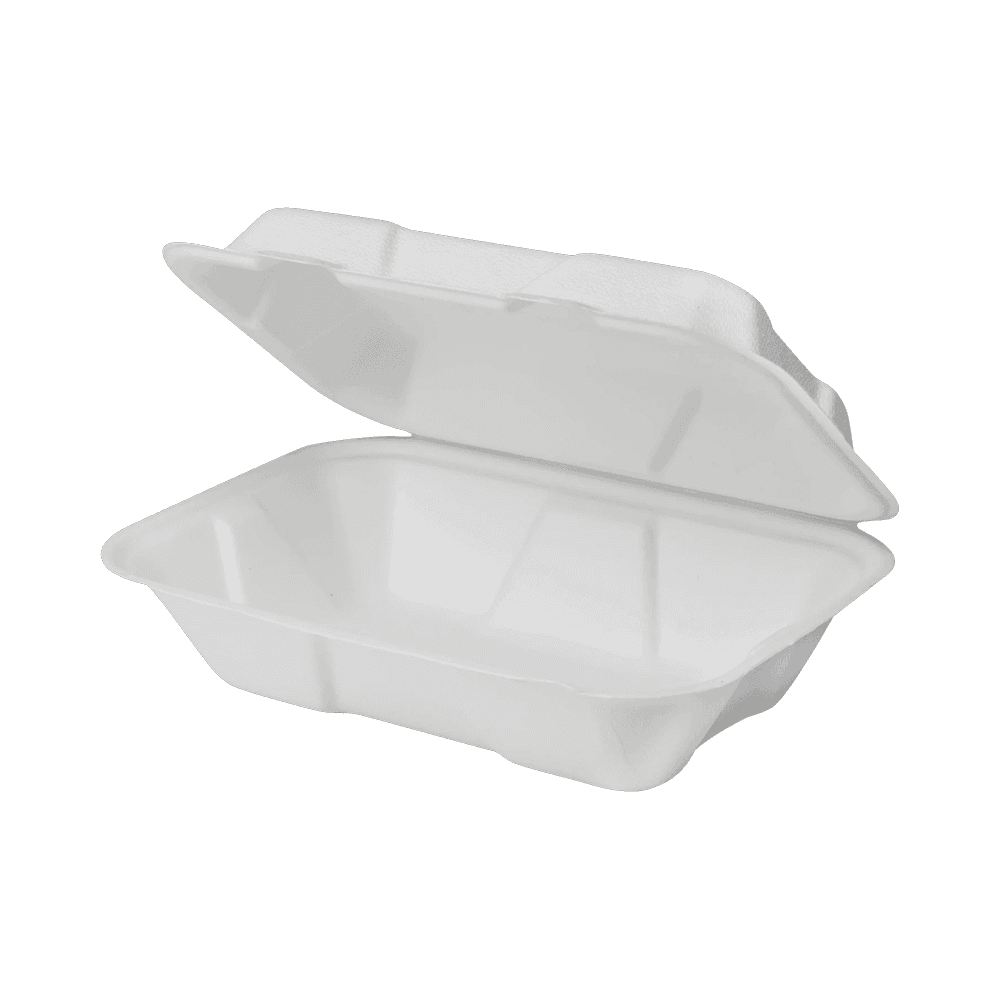 9"x6" Fiber Hinged Container