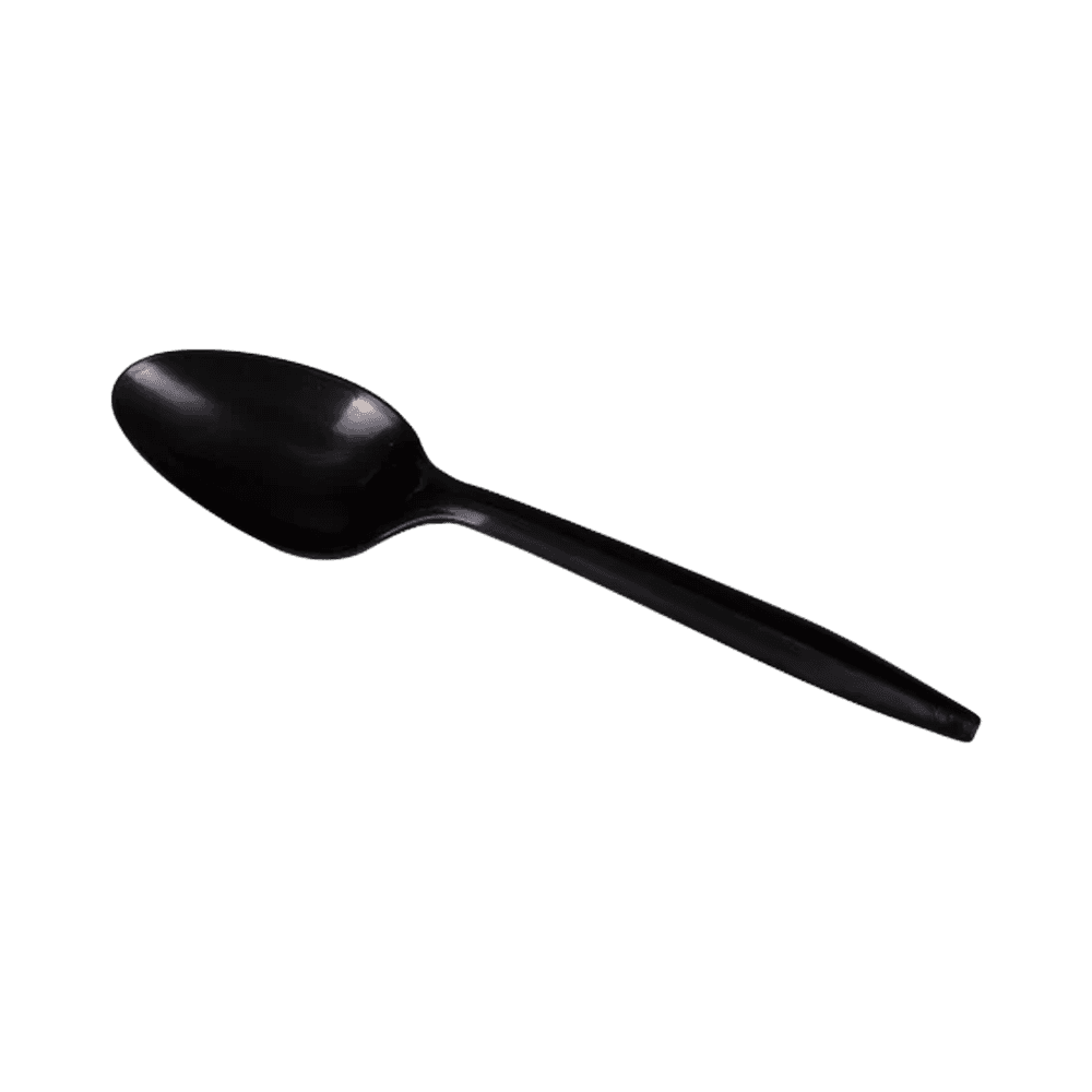 Black Heavy Weight Tea Spoon