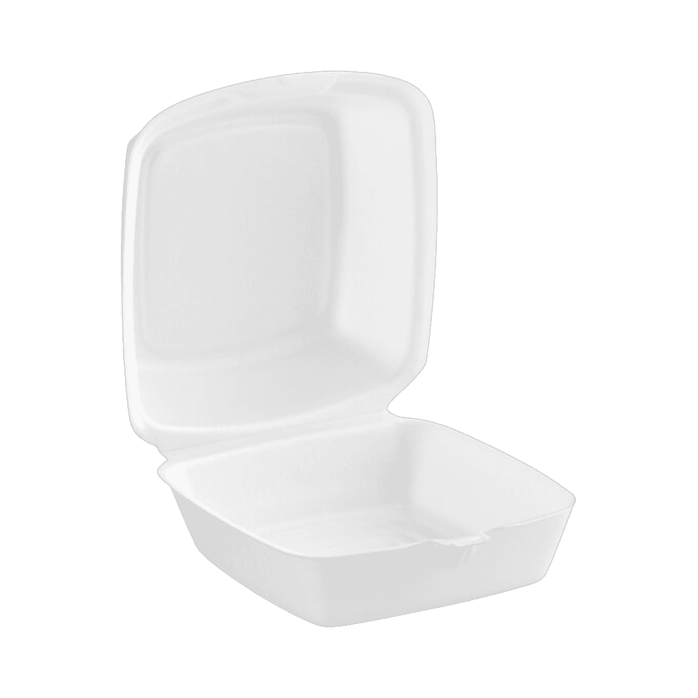 White Foam Container