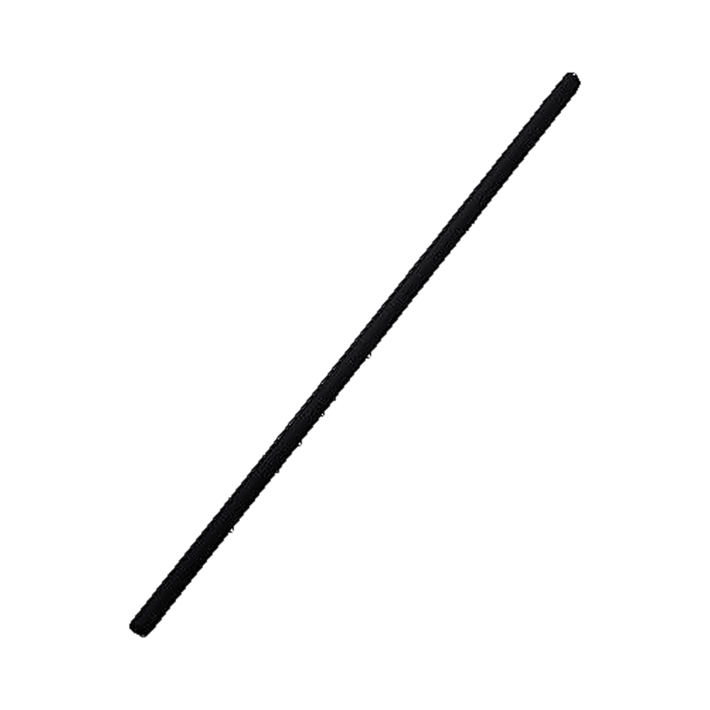 5.25" Unwrapped Stir Straw (Black)